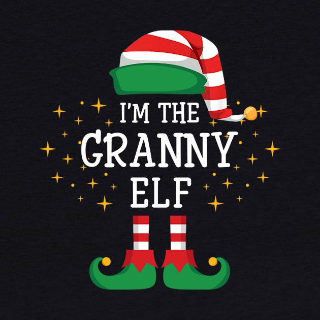 I'm The Granny Elf Matching Family Christmas Pajama by Damsin